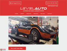 Tablet Screenshot of levelauto.com